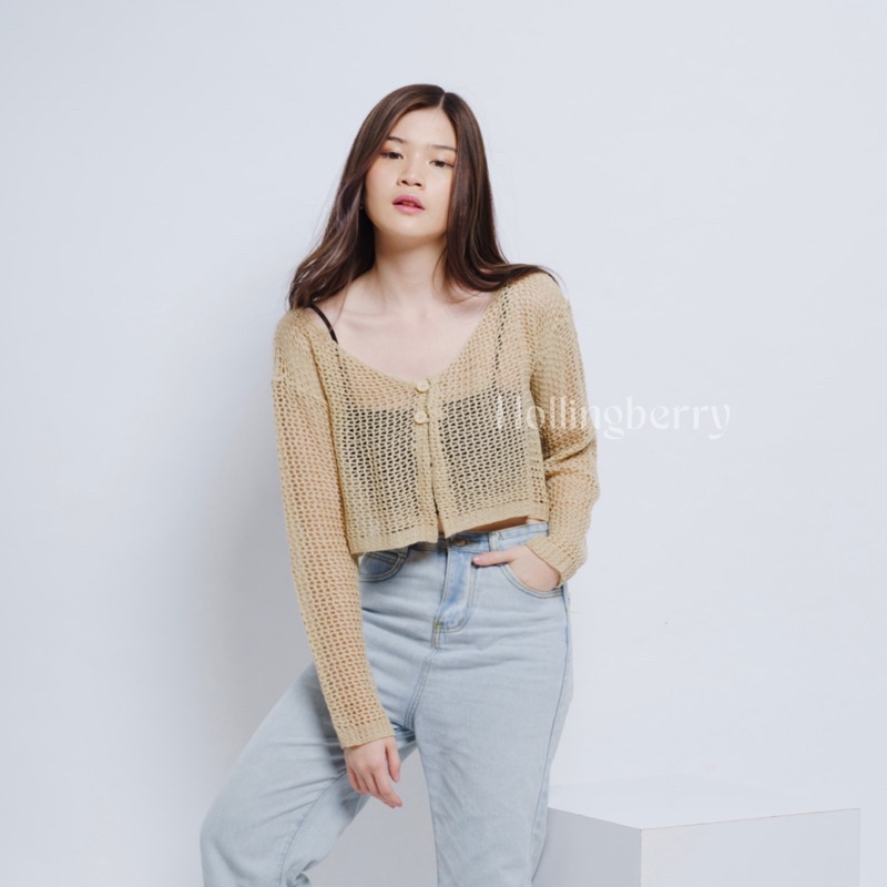 Hollingberry - Rael Knit Outer Crop Net