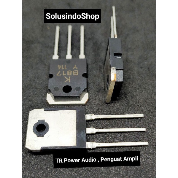 B817 b817 B 817(1BUAH) Transistor tr B817 BAGUS b817