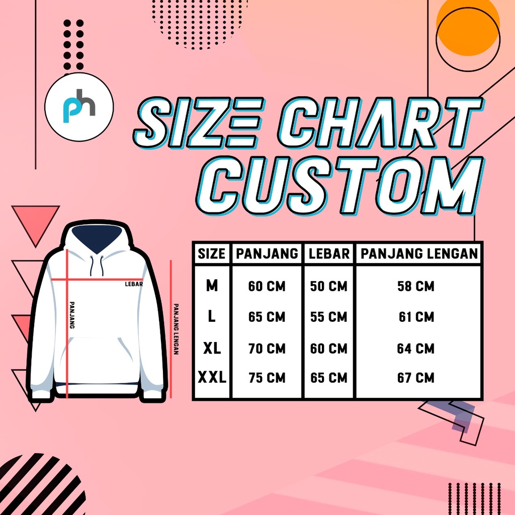 PABRIKHOODIE - HOODIE JUMPER GATION DOPS  M-XXL (SABLON) {PRIA &amp; WANITA}