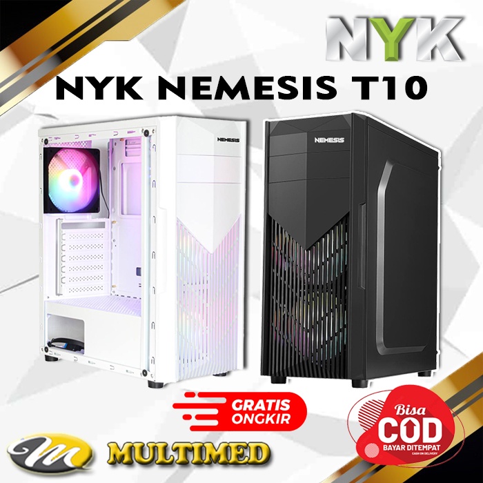 Casing PC Gaming NYK Nemesis T10 Scylla USB 3.0 Front