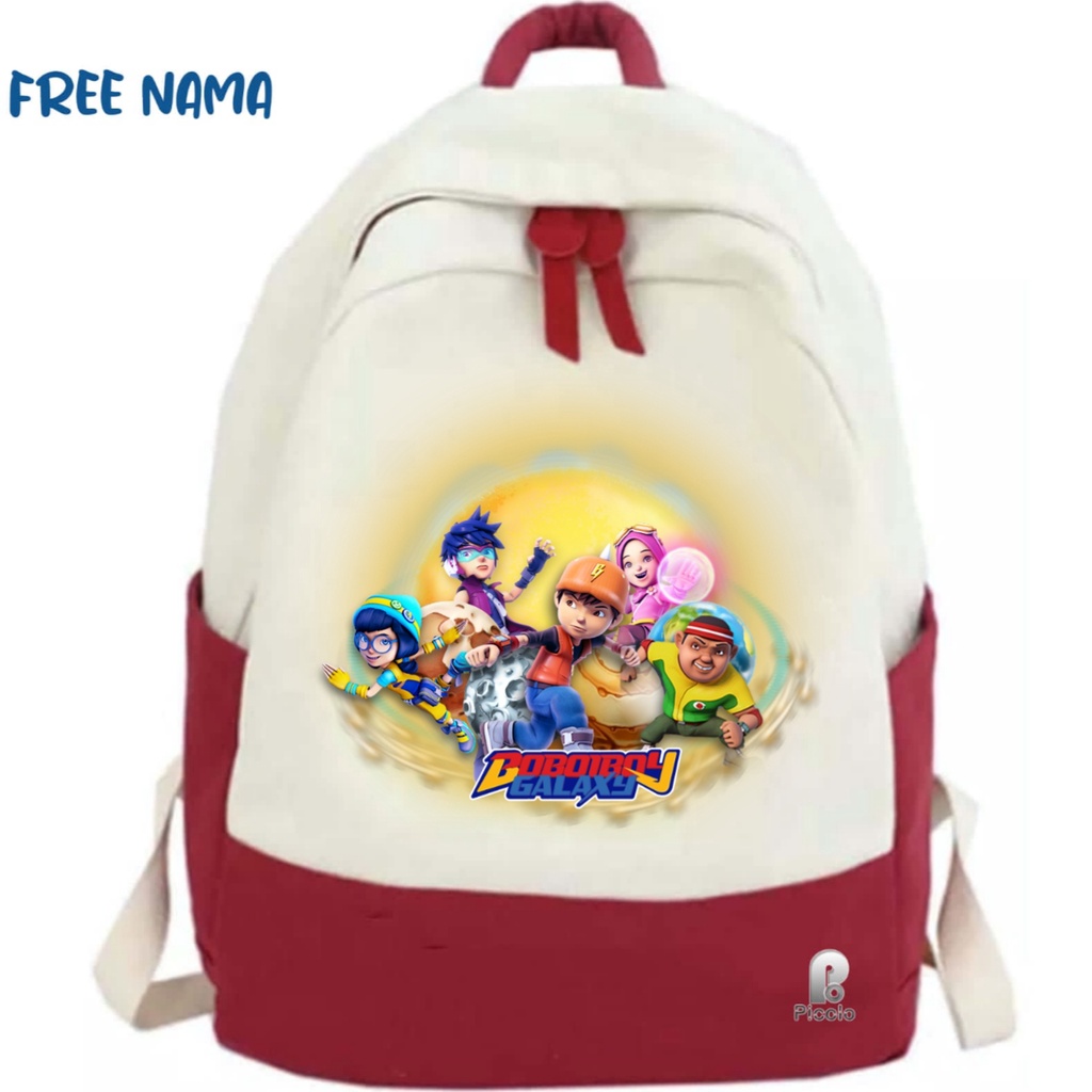 TAS RANSEL ANAK BACKPACK ANAK SEKOLAH BOBOIBOY GALAXY