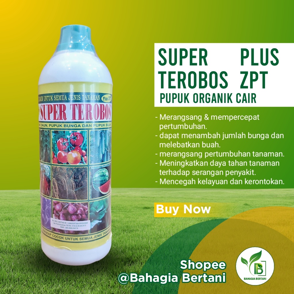 SUPER TEROBOS PLUS ZPT | Pupuk Organik Cair