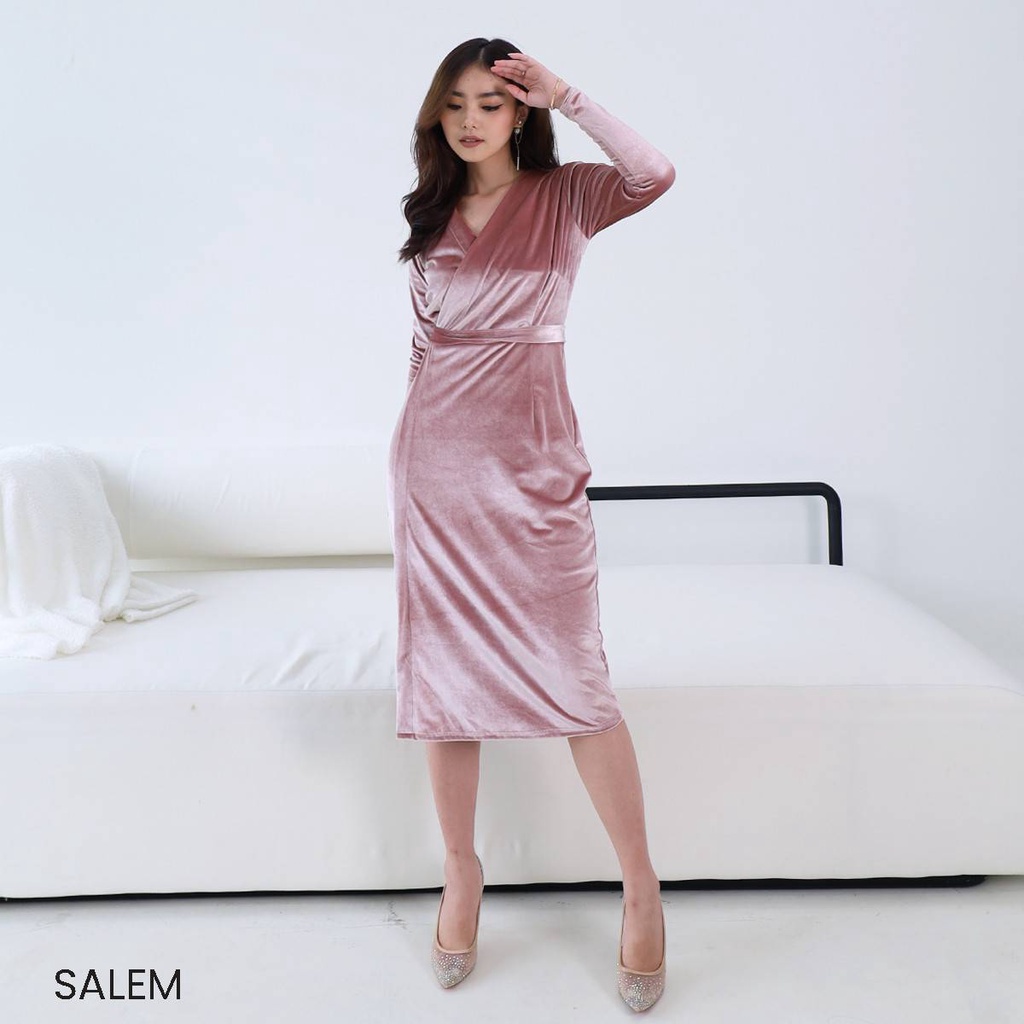 Velvet Dress Meladi FG