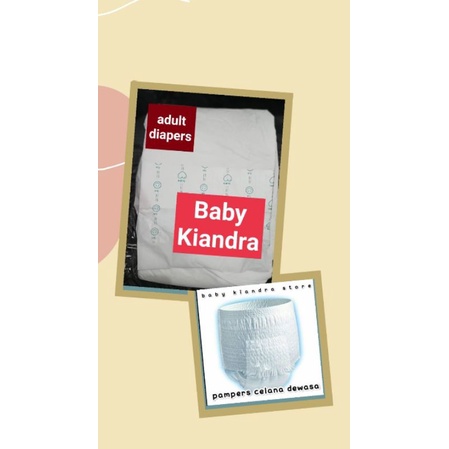 Popok Dewasa Perekat Size M L XL isi 10 pcs