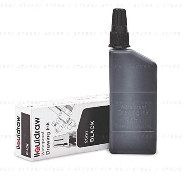 

Rotring Drawing Ink / Refill Tinta hitam Rapido dan Isograph