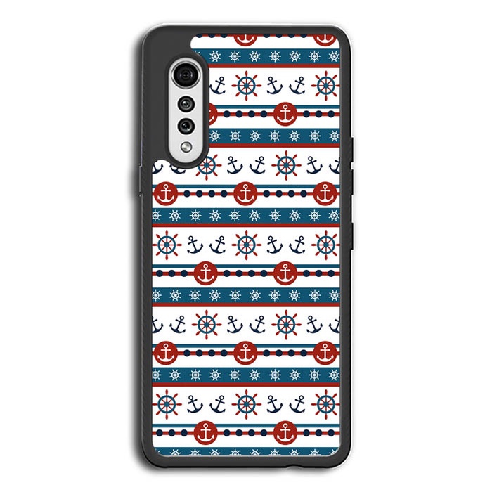 Hardcase Casing Hp Case LG Velvet V60 V50 V40 ThinQ 5G Sailor Pattern YD0621