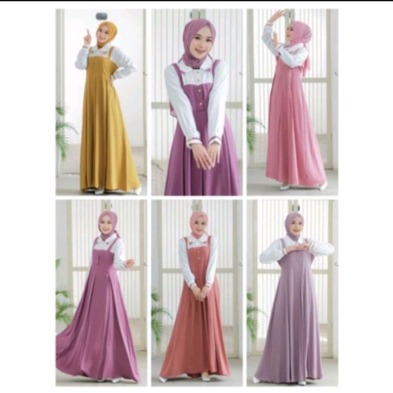 Dress Kekinian,dress remaja ,,dress bagus,,gamis keren ,,Baju perempuan