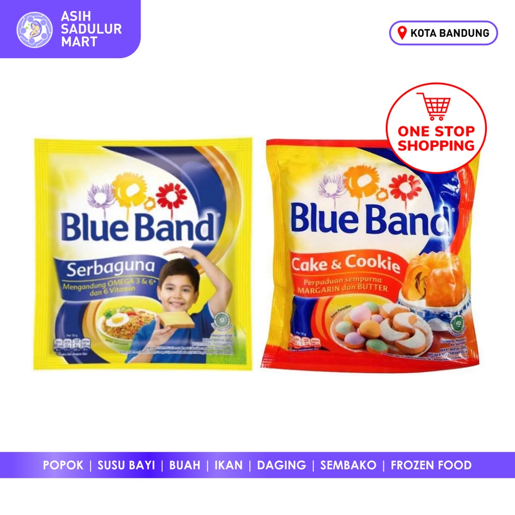 Blue Band Serbaguna / Cake &amp; Cookie 1 Sachet 200gr Promo Bandung