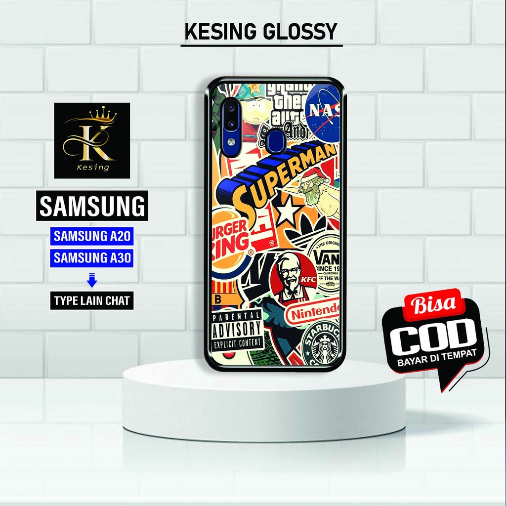 Case Samsung A20 / A30 - Case Samsung A20 - Case Samsung A30 - Kesing Hp Samsung - [ SPRMN ] - Case 