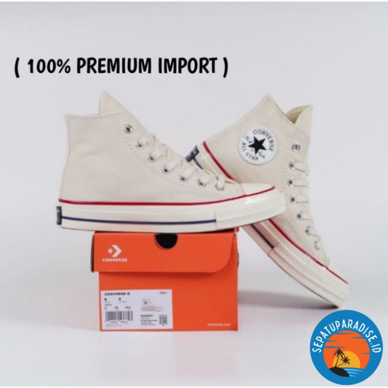Sepatu Snaekers Converse 70s High Egret Cream Premium High Quality