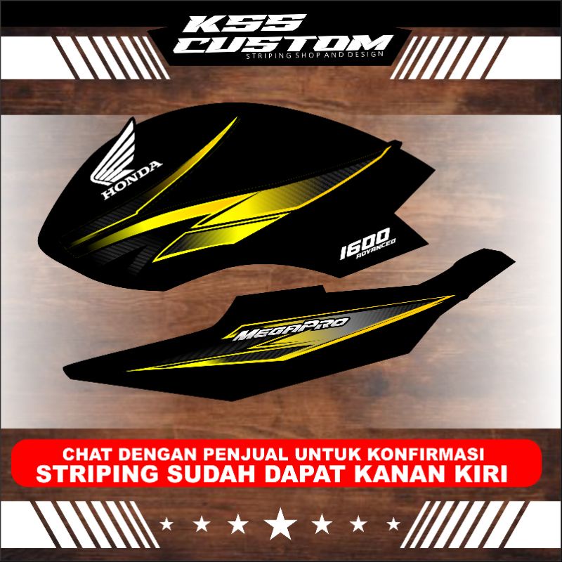 striping megapro primus variasi striping mp primus variasi striping megapro custom