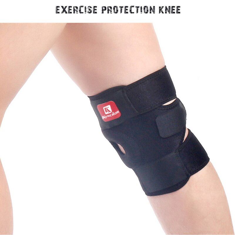 Deker Lutut - sabuk penyangga lutut - knee support - kneepad - Voli - Badminton - Futsal - Sepeda