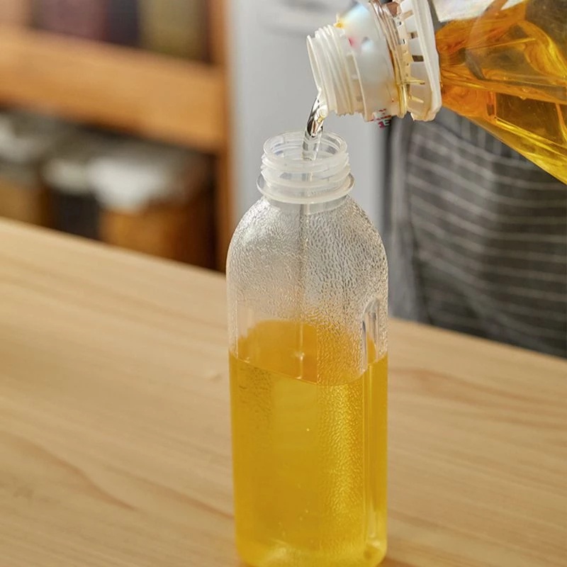 Botol Bumbu Pencet 300/500ml Tempat Penyimpanan Serbaguna Perlengkapan Cream Mustard Wadah Minyak Anti Bocor Botol Cuka Madu Dispenser Bumbu Kecap