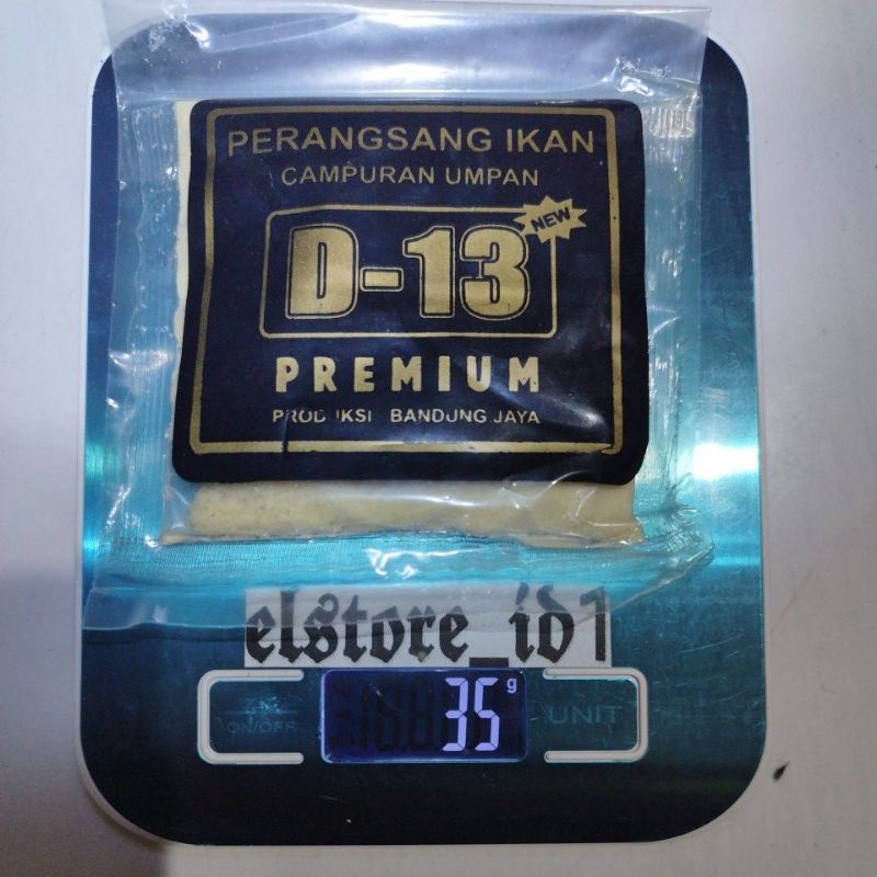 Umpan Pancing D13 D 13 D-13 NEW PREMIUM Hitam Perangsang Ikan Campuran Umpan  Aroma Mantap