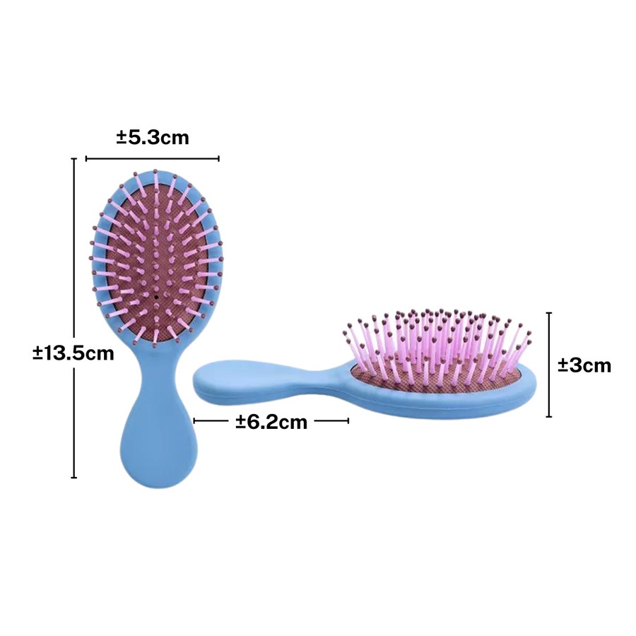 SBY2 - Sisir Rambut Anti Kusut Termurah Hair Comb Sisir Bulat Imut