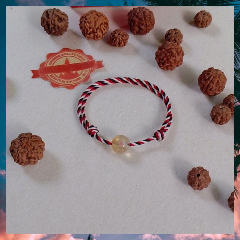 Gelang Tridatu Keberuntungan Rambut Sedana Asli Bali / Gelang Tridatu Original