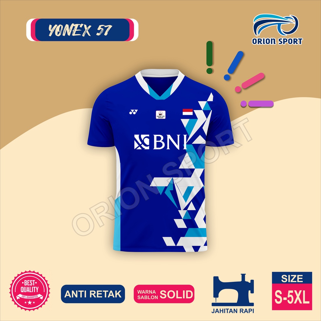 Jersey Badminton Yonex Fajar/Rian 2022 Full Print