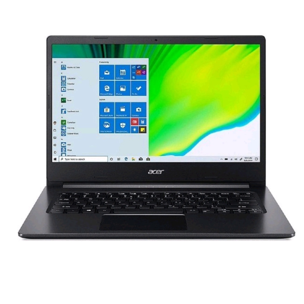 LAPTOP ACER 14 INCH TYPE A314-22-R 430 BLACK