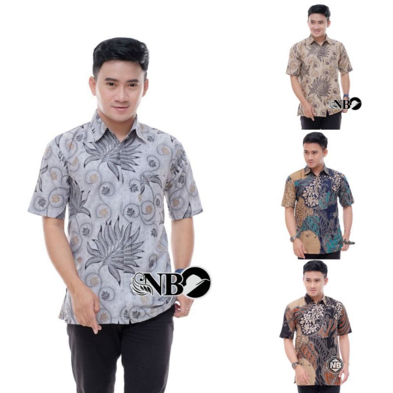 Batik Pria Baju Batik Pria Gus Azmi Syubbanul Muslimin Batik Katun Halus Hadroh Azzahir Santri muslim, Moderen