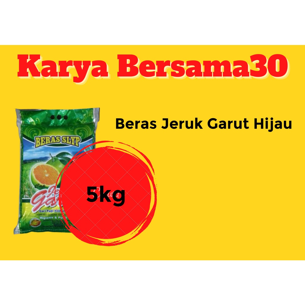 

Beras Jeruk Garut Hijau 5 Kg