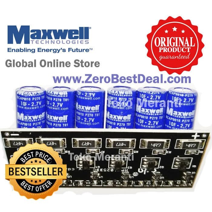 Super Capasitor - Super Kapasitor 16V 1.6F - Booster Accu