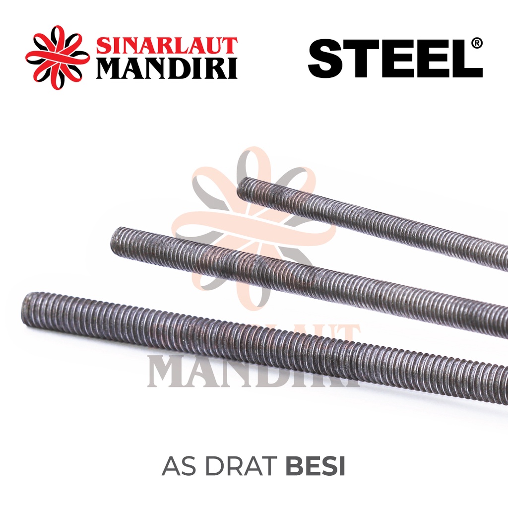 Asdrat Besi Hitam / Long Drat / As Drat (3M) M14