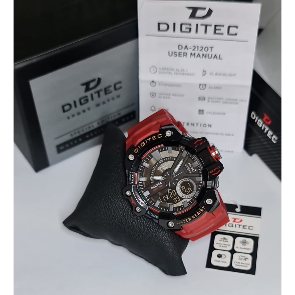 Jam Tangan Pria Digitec 2120T Original