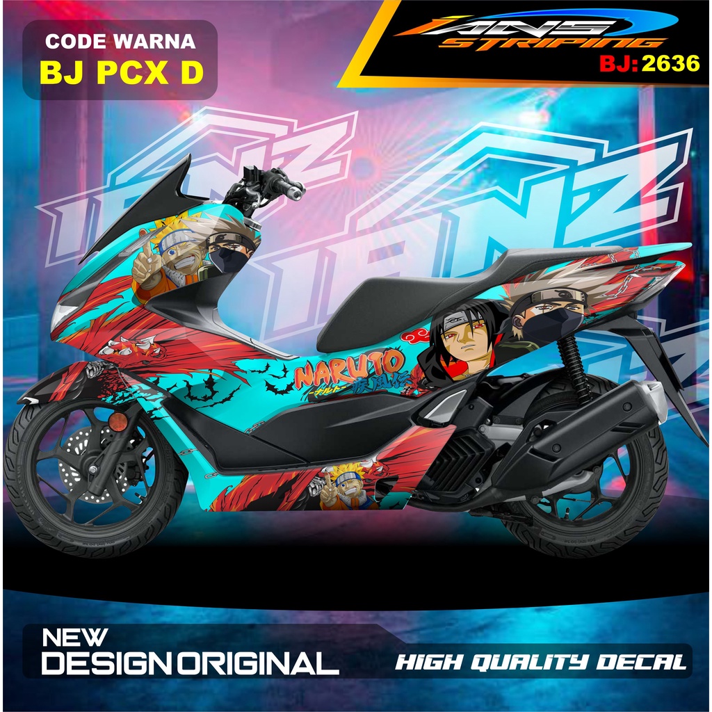 STIKER VARIASI FULL BODY PCX 150 / DECAL STICKER MOTOR HONDA PCX 160 / STIKER FULL BODY PCX HIGH QUALITY / STIKER MOTOR