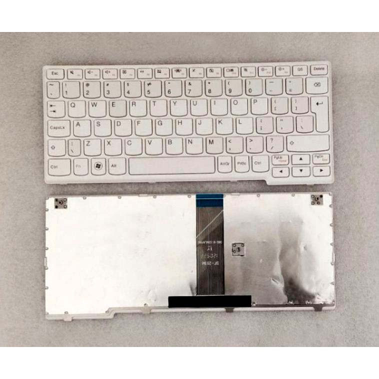 Keyboard laptop Lenovo S110 S200 S206 PUTIH