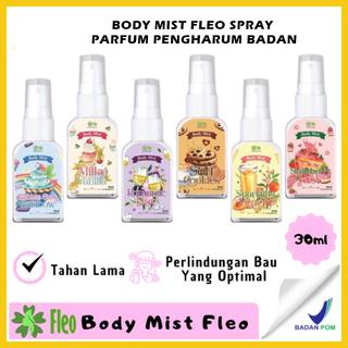 PARFUME PENGHARUM BADAN / BODY MIST SPRAY BY FLEO 30 ML BPOM - SPARKLING ROMANTIC BUBBLE GUM STAWBERRY KISS BPOM  WANGI TAHAN LAMA TRAVEL SIZE [MF]