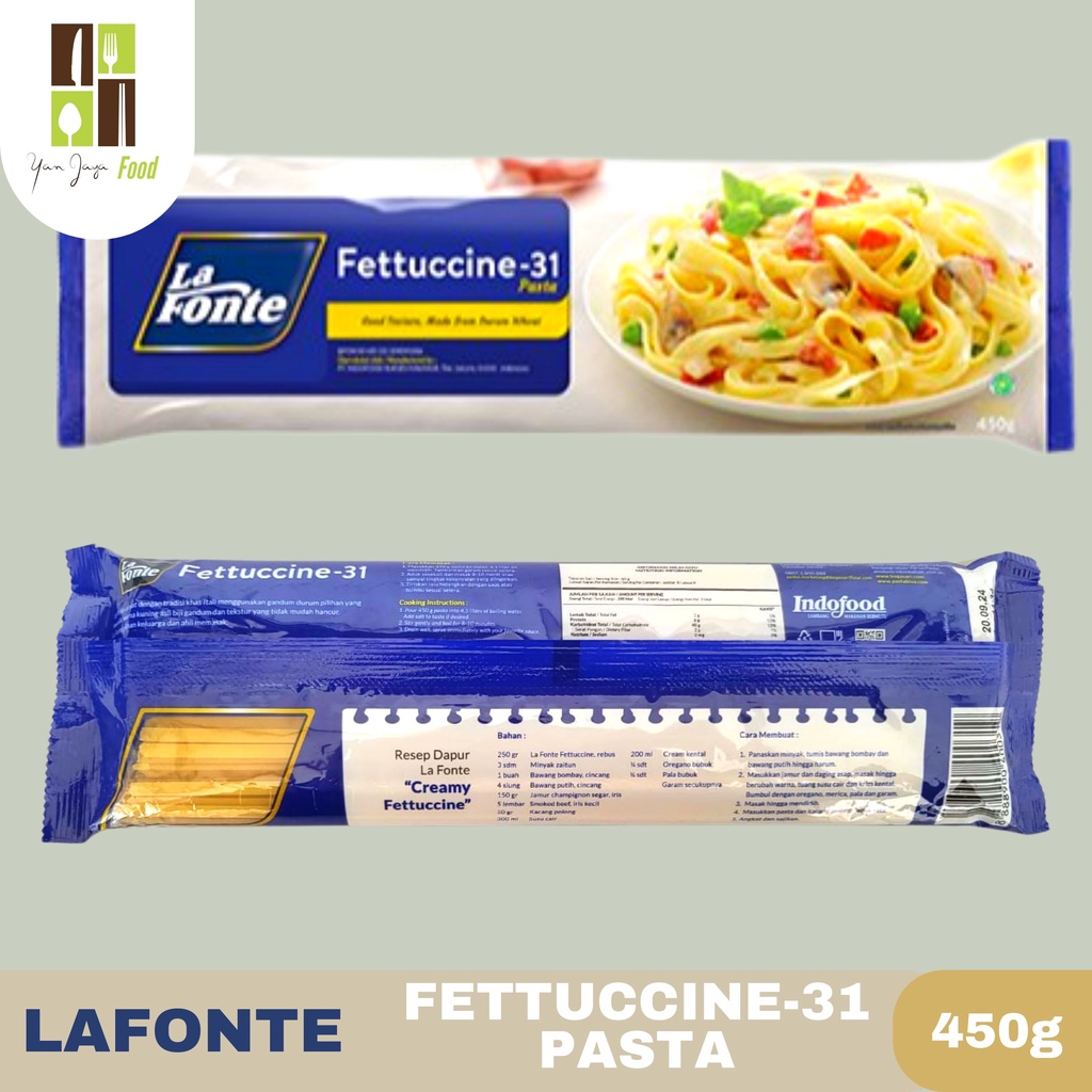 LAFONTE Fettuccine-31 Pasta 450g