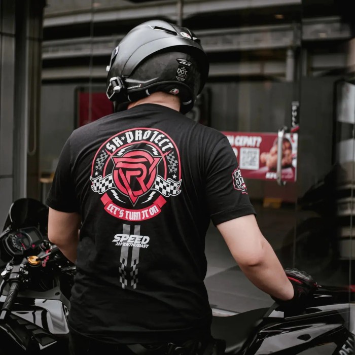 Produk Terbaru Tshirt Sr-Project Speed Enthusiast