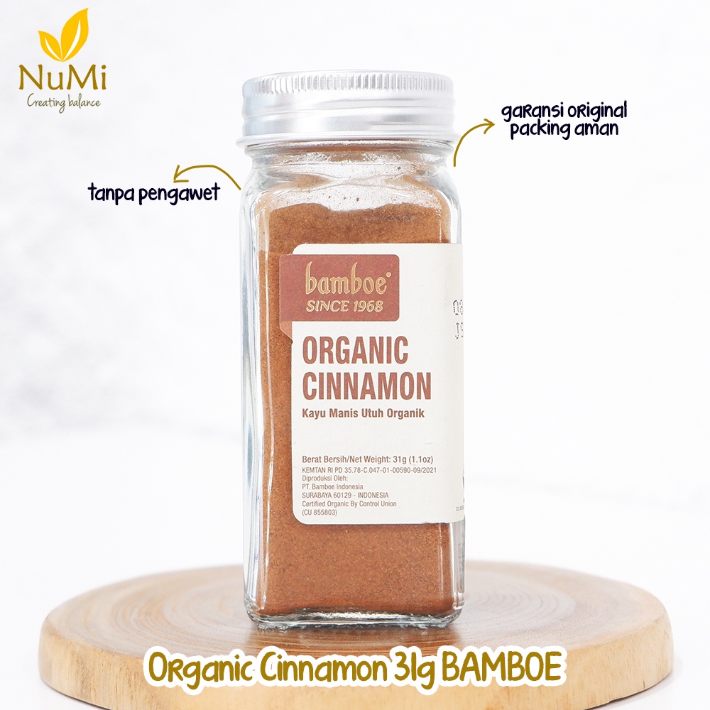 

47g Cinnamon Powder Organic kayu manis bubuk - Bamboe Organic