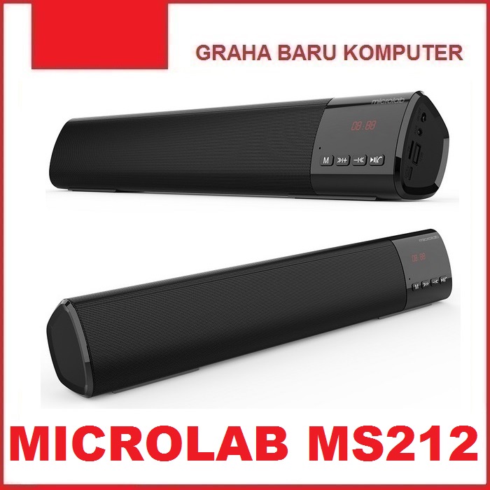 Microlab MS212 Speaker Portable Speaker Soundbar Speaker FM Radio USB