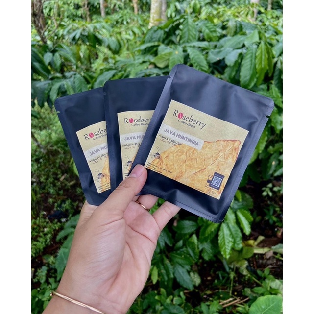 

Arabica Coffee Drip bag / Filter bag - Java Muntingia
