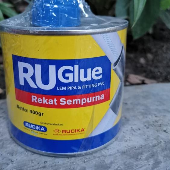 

Lem Pipa PVC Rucika RuGlue Kaleng 400 gr