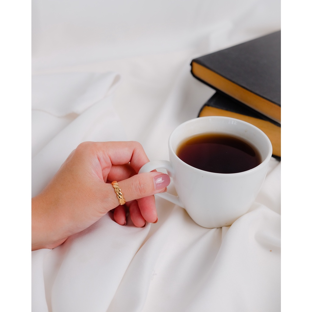 Cincin Kepang Ayu Gold - Csygayuptkpg-8k