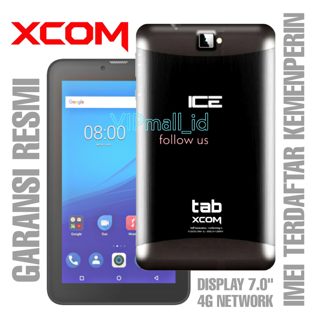 (TABLET 4G) XCOM ICE - TABLET 7" 4G RAM 1GB/8GB - TABLET MURAH - TABLET 4G