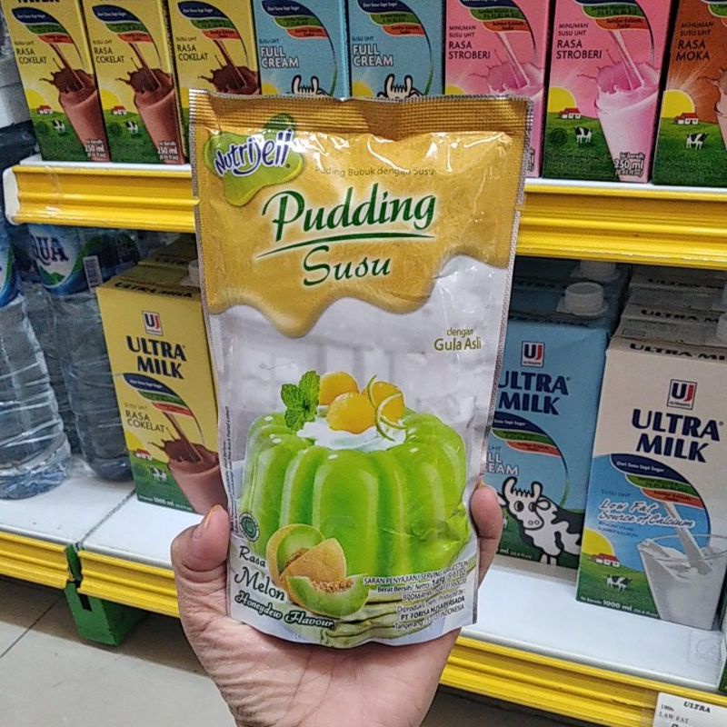 

pudding susu rasa melon 145g