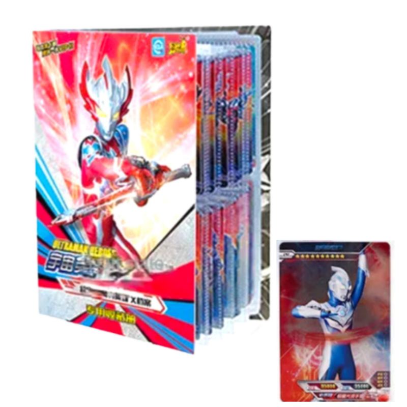 Mainan Album Kartu Ultraman Mainan Buku Koleksi Card Ultraman