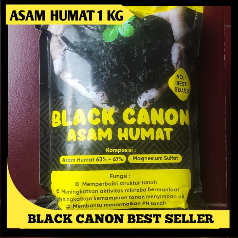 ASAM HUMAT PENYUBUR TANAH (BLACK CANON ASAM HUMAT ANDALAN PETANI)