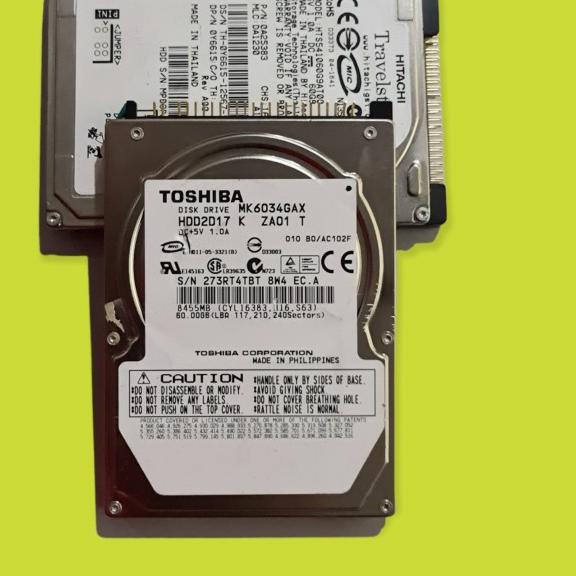 Hardisk 2.5 ide 60 GB untuk Fotocopy & Laptop