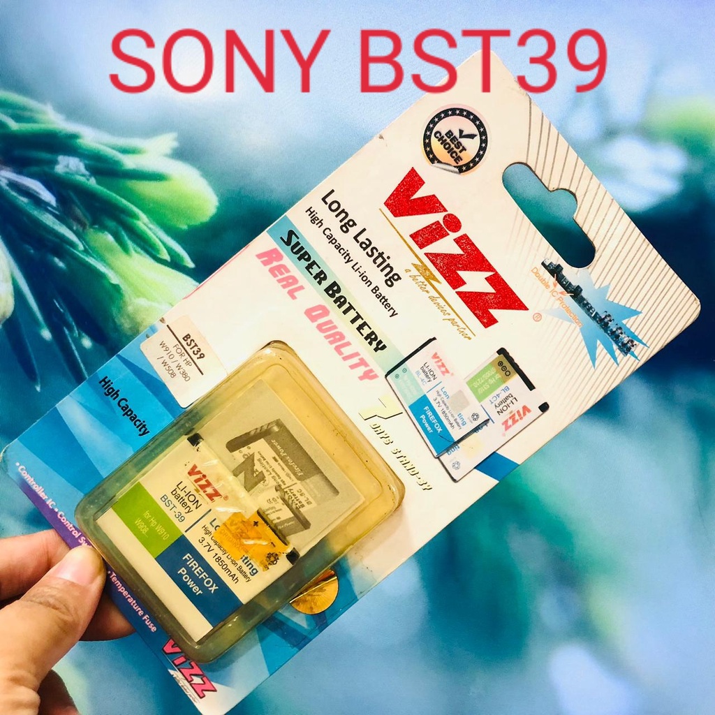 PROMO NEW BATERAI VIZZ SONY BST 36/ SONY BST 37/ SONY BST 39/ SONY BST 41/ SONY BST 43/ SONY EP500/ SONY BA600/ SONY BA700/ SONY BA750/ SONY BA800