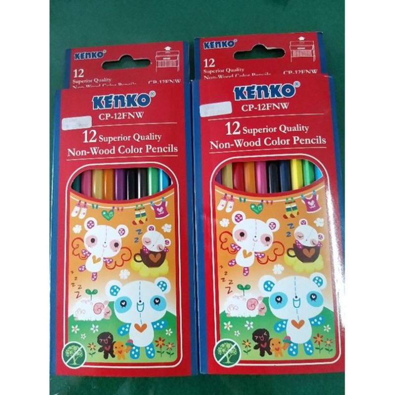 

PENSIL 12 WARNA PANJANG KENKO CP-12FNW / PENSIL WARNA PANJANG