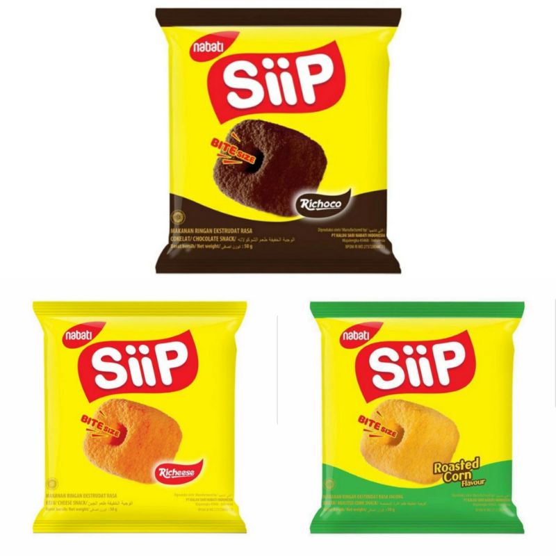 

Nabati Siip Size Bite 50 gr