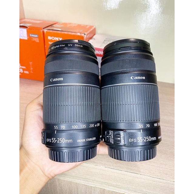 LENSA CANON 55-250mm IS - LENSA ZOOM CANON - LENSA TELLE CANON TERMURAH
