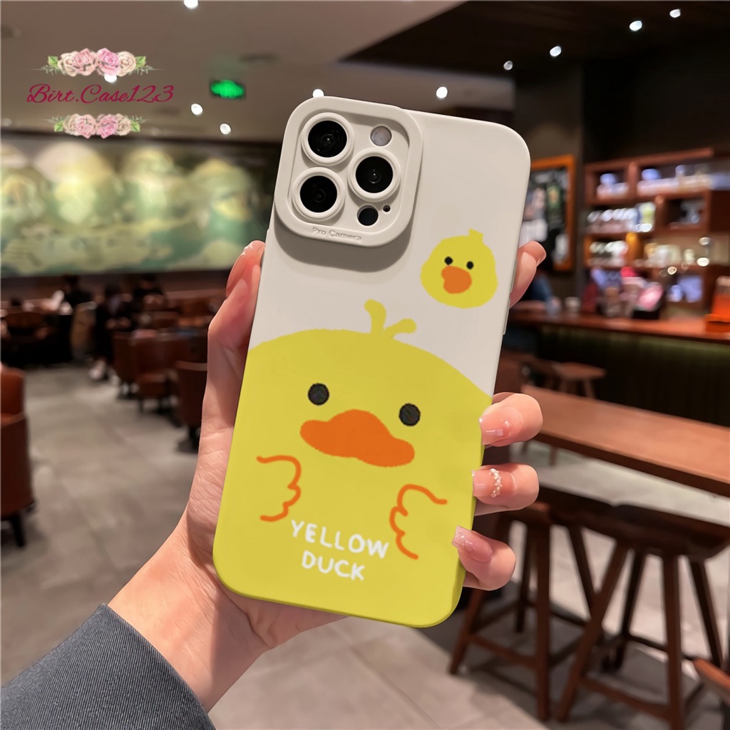 CUSTOM CASE SOFTCASE SILIKON PROCAMERA YELLOW DUCK  CUSTOM OPPO REALME VIVO XIAOMI SAMSUNG INFINIX IPHONE FOR ALL TYPE BC6807