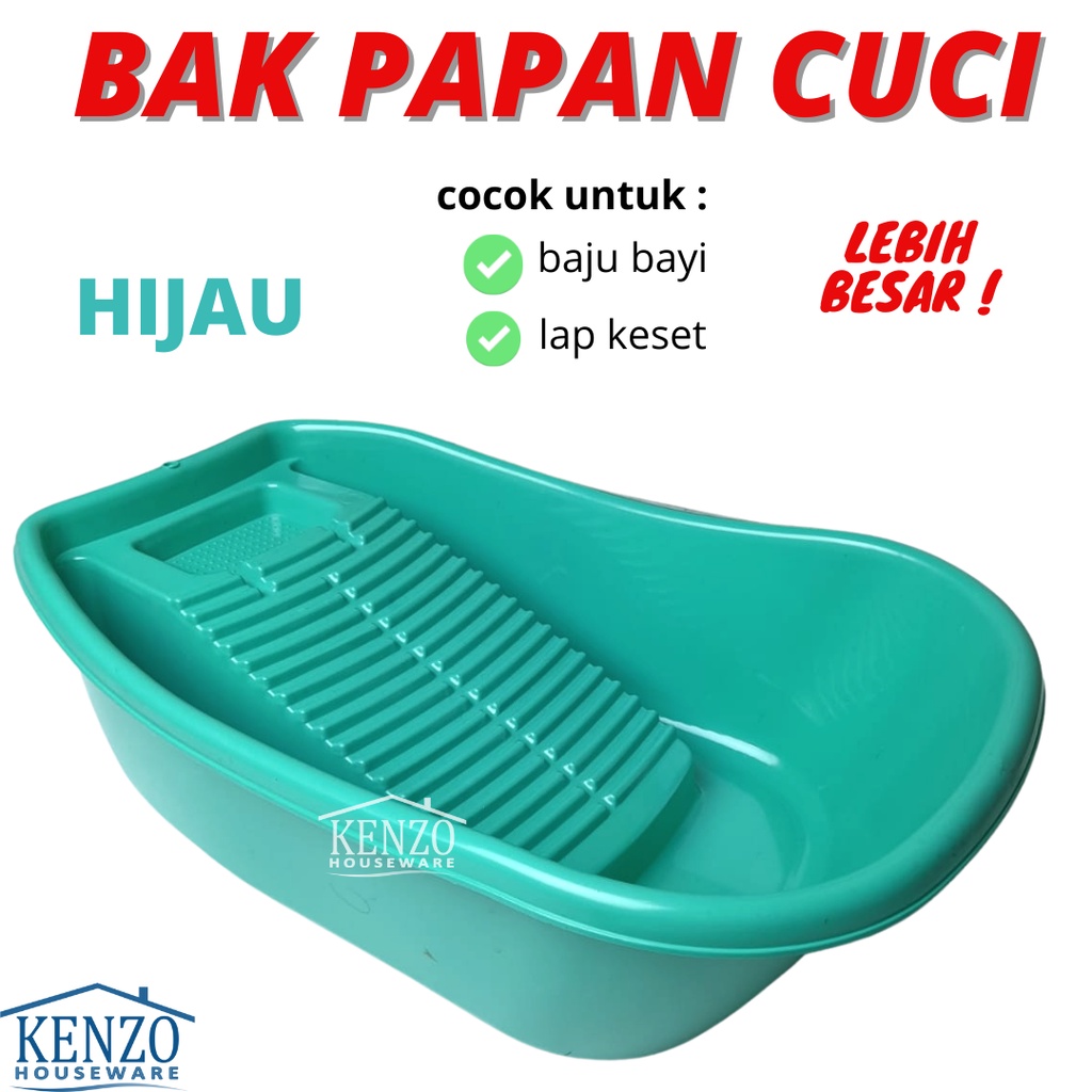 Bak Papan Cuci Baju Bak Cuci 666 YUTAKA Penggilesan Bak Gilesan Cuci Baju Anak