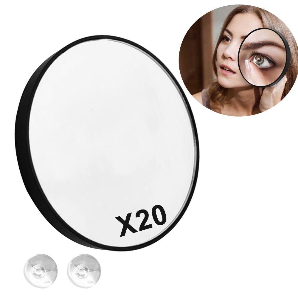 Preva Cermin Rias Make Up New Alat Kosmetik Bulat Hitam