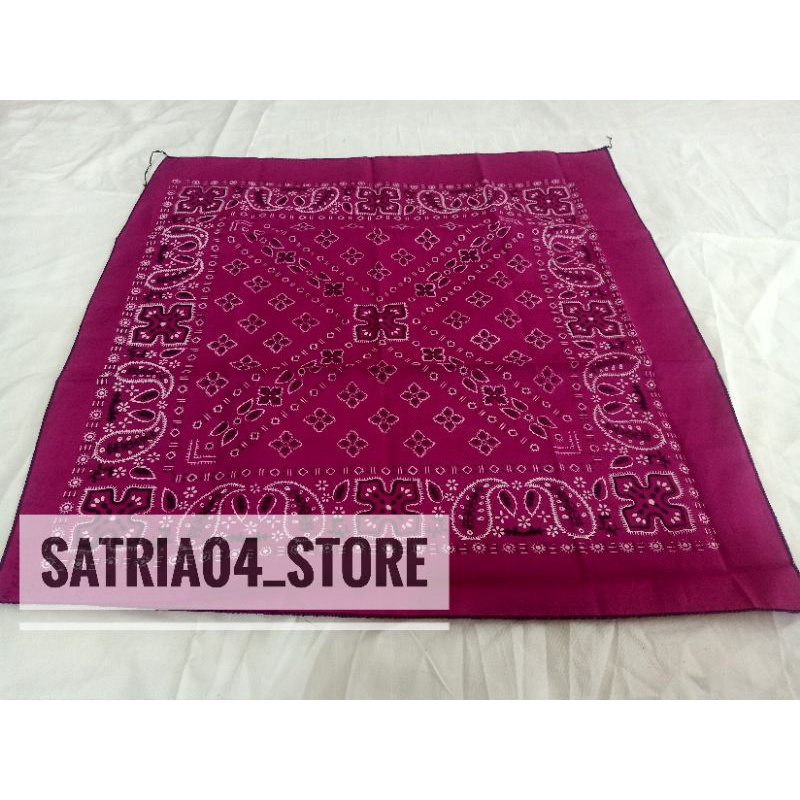slayer motif bandana SCRAFt syal masker kain ikat kepala ikat leher ikat rambut